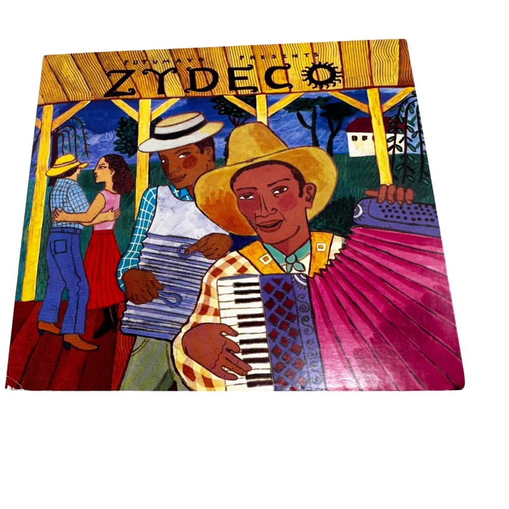 Putumayo Presents Zydeco CD 2000 World Music Compilation PUTU‎ 160-2 Louisiana